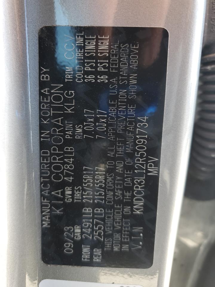 2024 Kia Niro Wind VIN: KNDCR3L12R5091734 Lot: 82134895