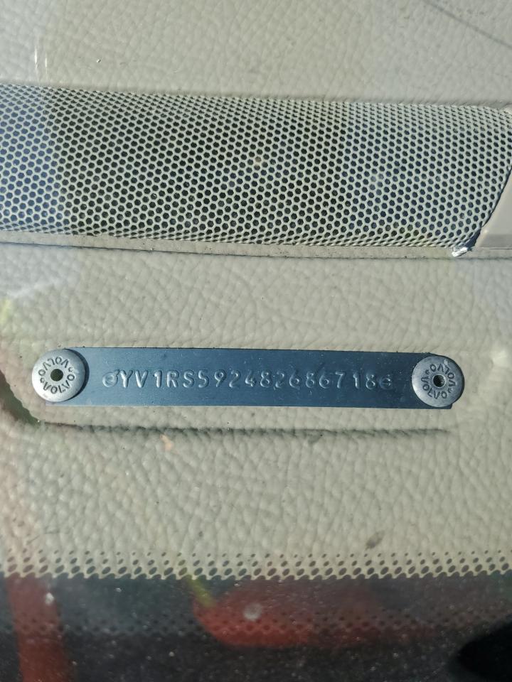 2008 Volvo S60 2.5T VIN: YV1RS592482686718 Lot: 84550065