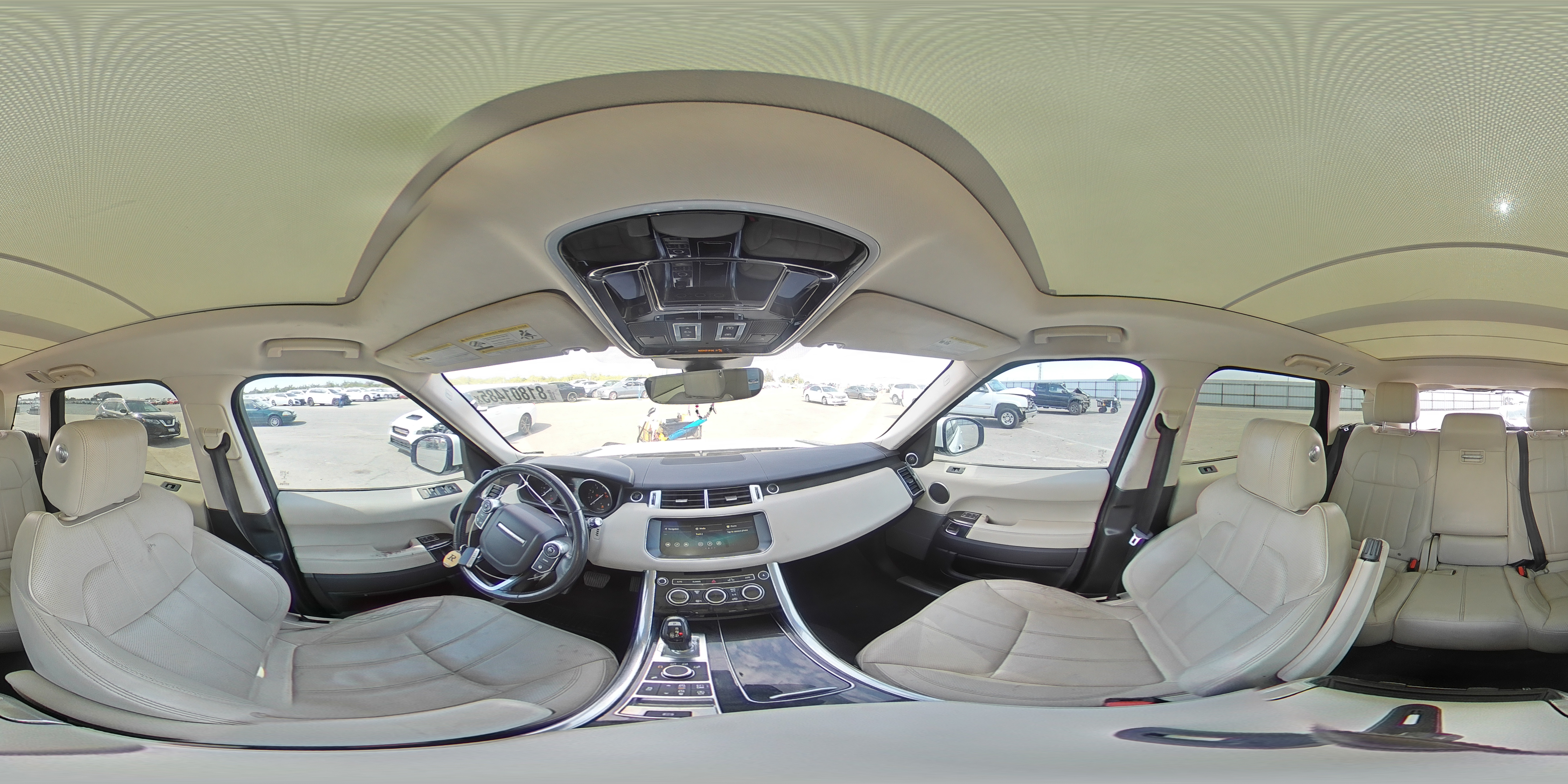 2017 Land Rover Range Rover Sport Hse VIN: SALWR2FV7HA153343 Lot: 81801485