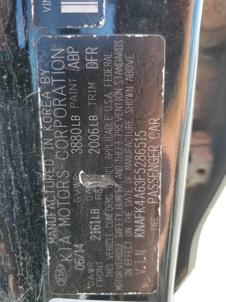 2015 Kia Forte Lx VIN: KNAFK4A63F5286515 Lot: 80134565