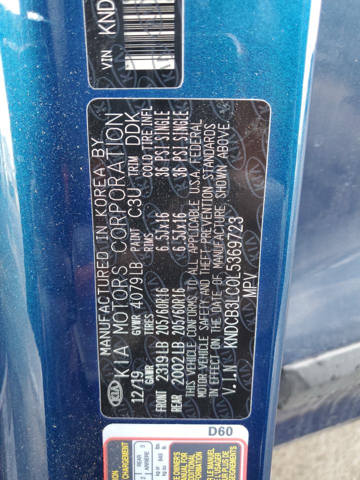 2020 Kia Niro Lx VIN: KNDCB3LC0L5369723 Lot: 81476185