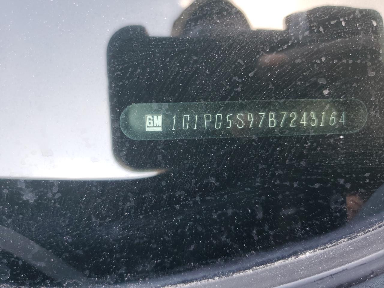 2011 Chevrolet Cruze Lt VIN: 1G1PG5S97B7243164 Lot: 71466795