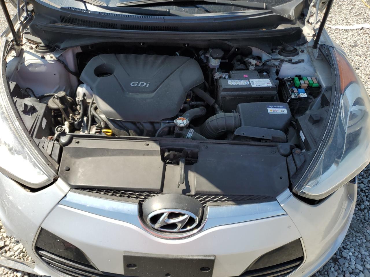 2016 Hyundai Veloster VIN: KMHTC6AD0GU273916 Lot: 80537395