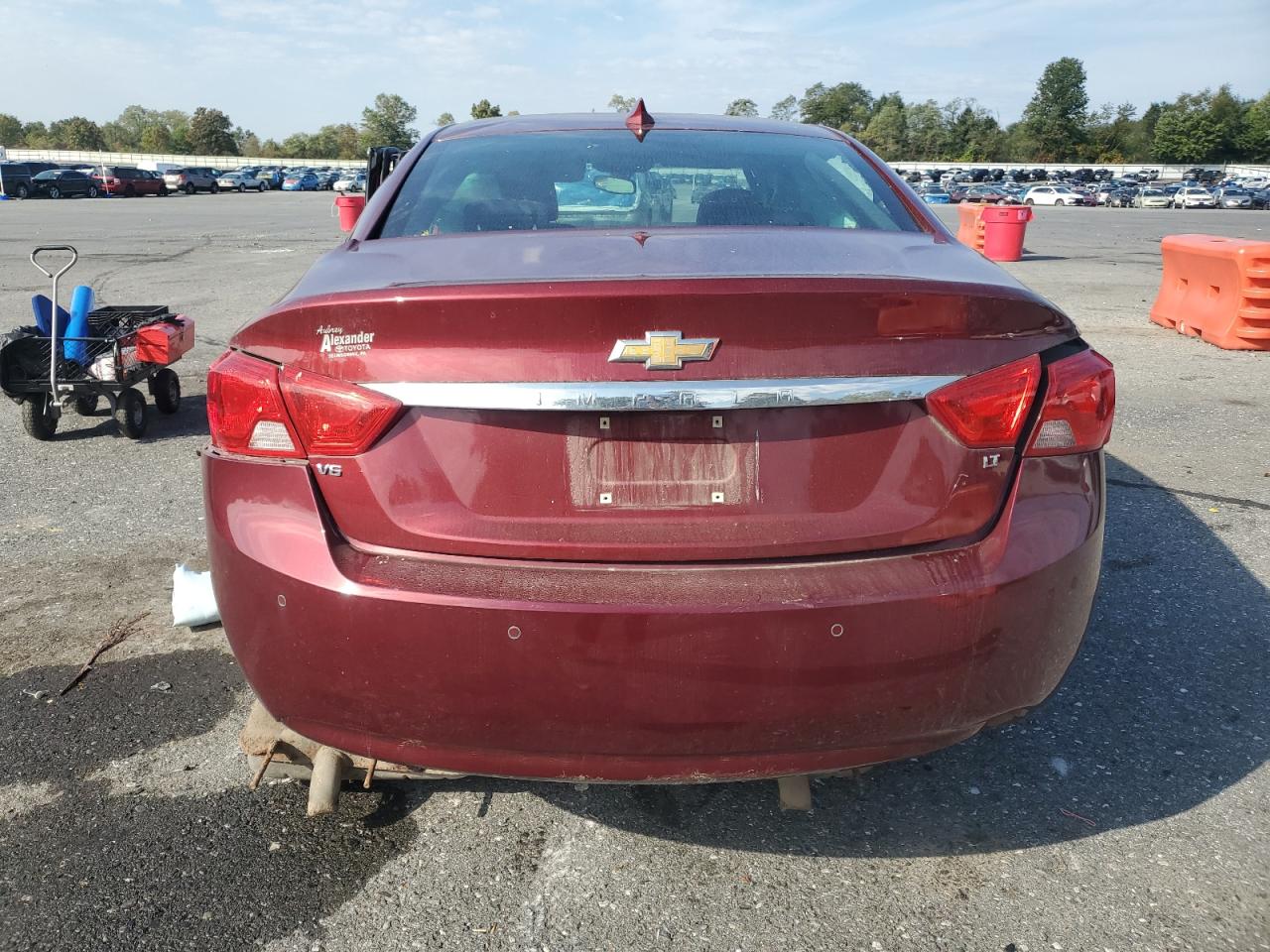 2017 Chevrolet Impala Lt VIN: 2G1105S30H9173276 Lot: 80623355