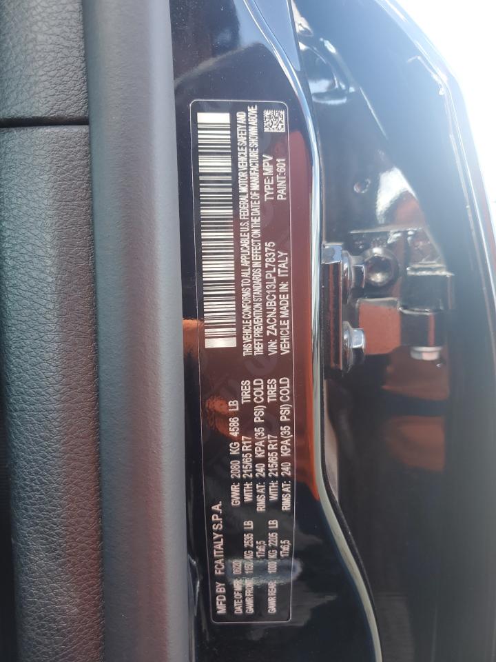 2020 Jeep Renegade Trailhawk VIN: ZACNJBC13LPL78375 Lot: 84416125