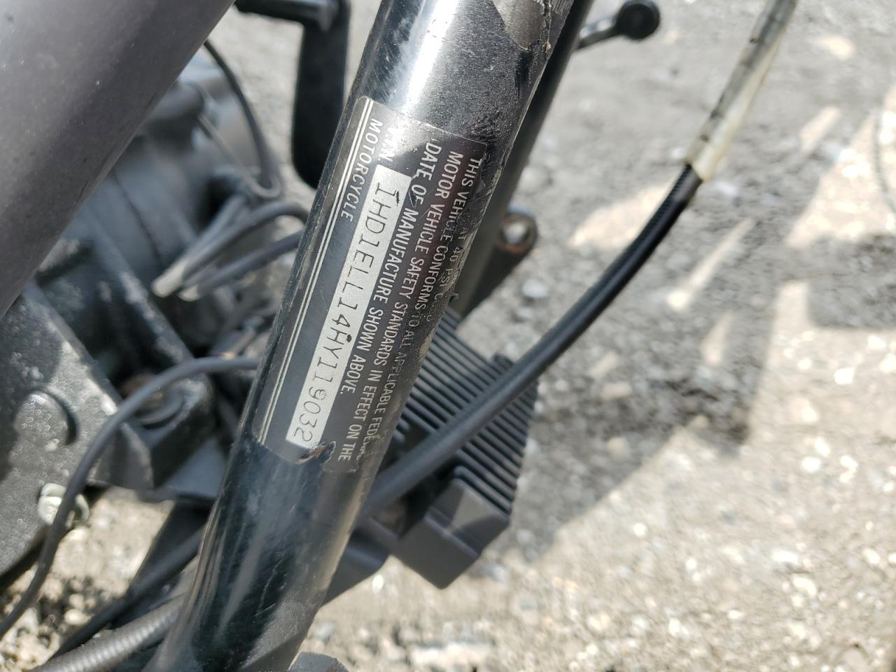 1987 Harley-Davidson Fxlr VIN: 1HD1ELL14HY119032 Lot: 81774005