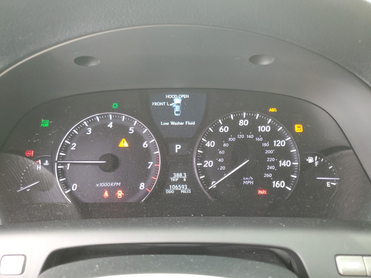 2010 Lexus Ls 460L VIN: JTHGL5EF9A5041309 Lot: 80033565