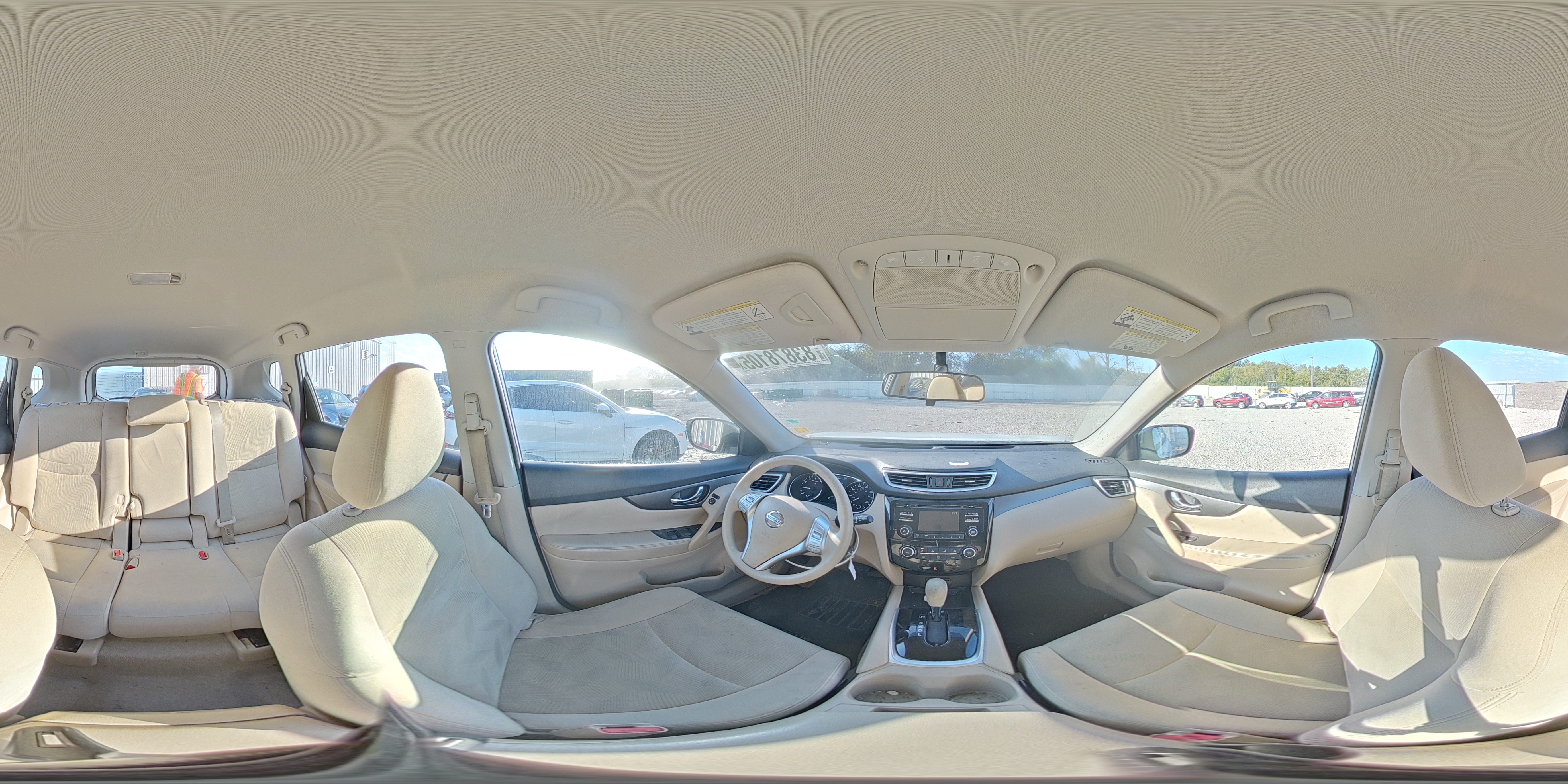 2015 Nissan Rogue S VIN: 5N1AT2MV0FC835371 Lot: 83878105