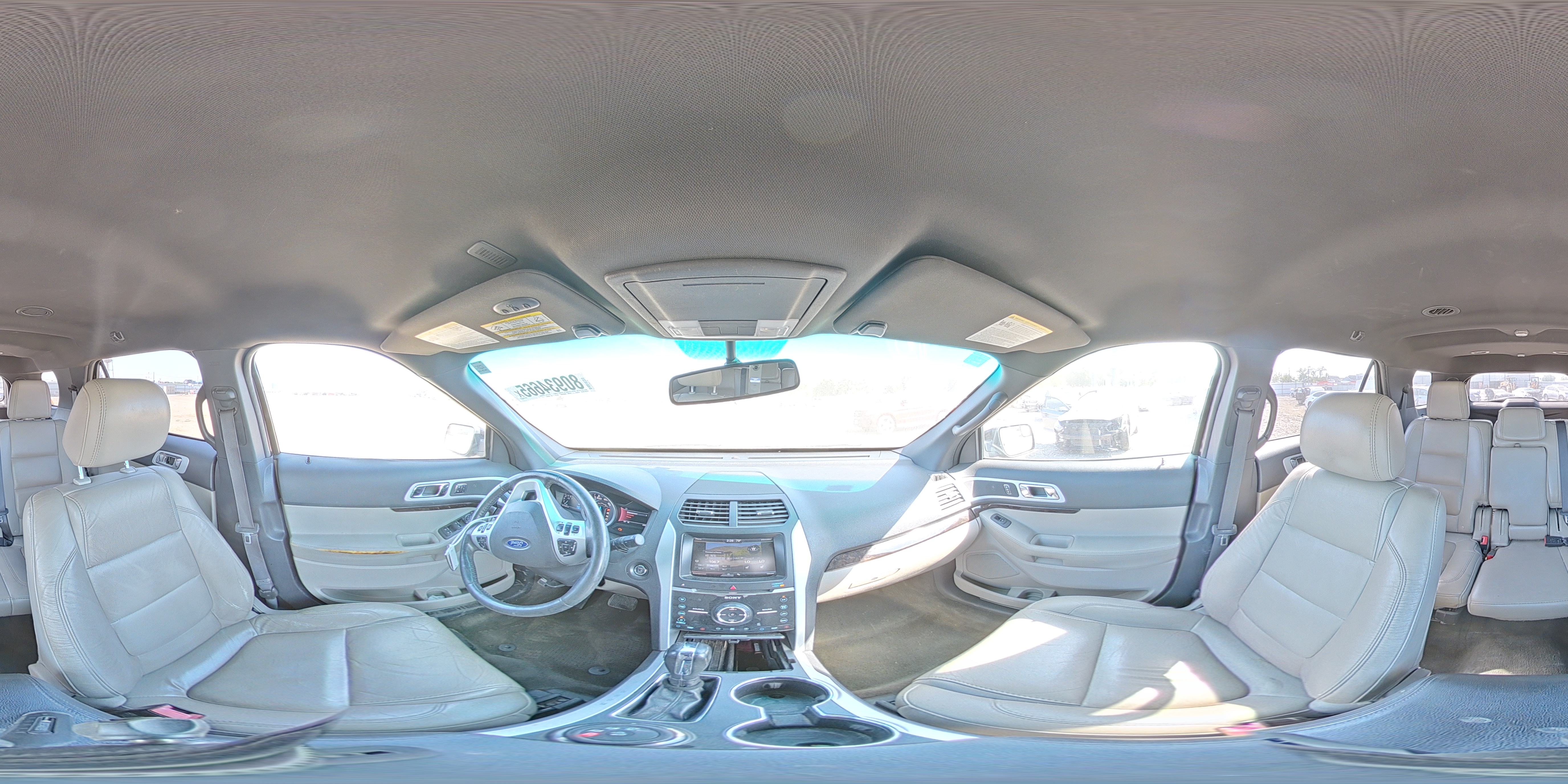 2015 Ford Explorer Limited VIN: 1FM5K8F89FGA04605 Lot: 80934665