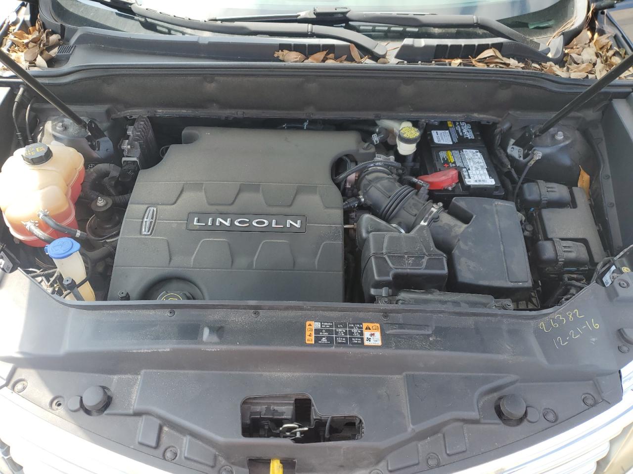 2017 Lincoln Mkx Reserve VIN: 2LMPJ6LR9HBL10747 Lot: 71106055