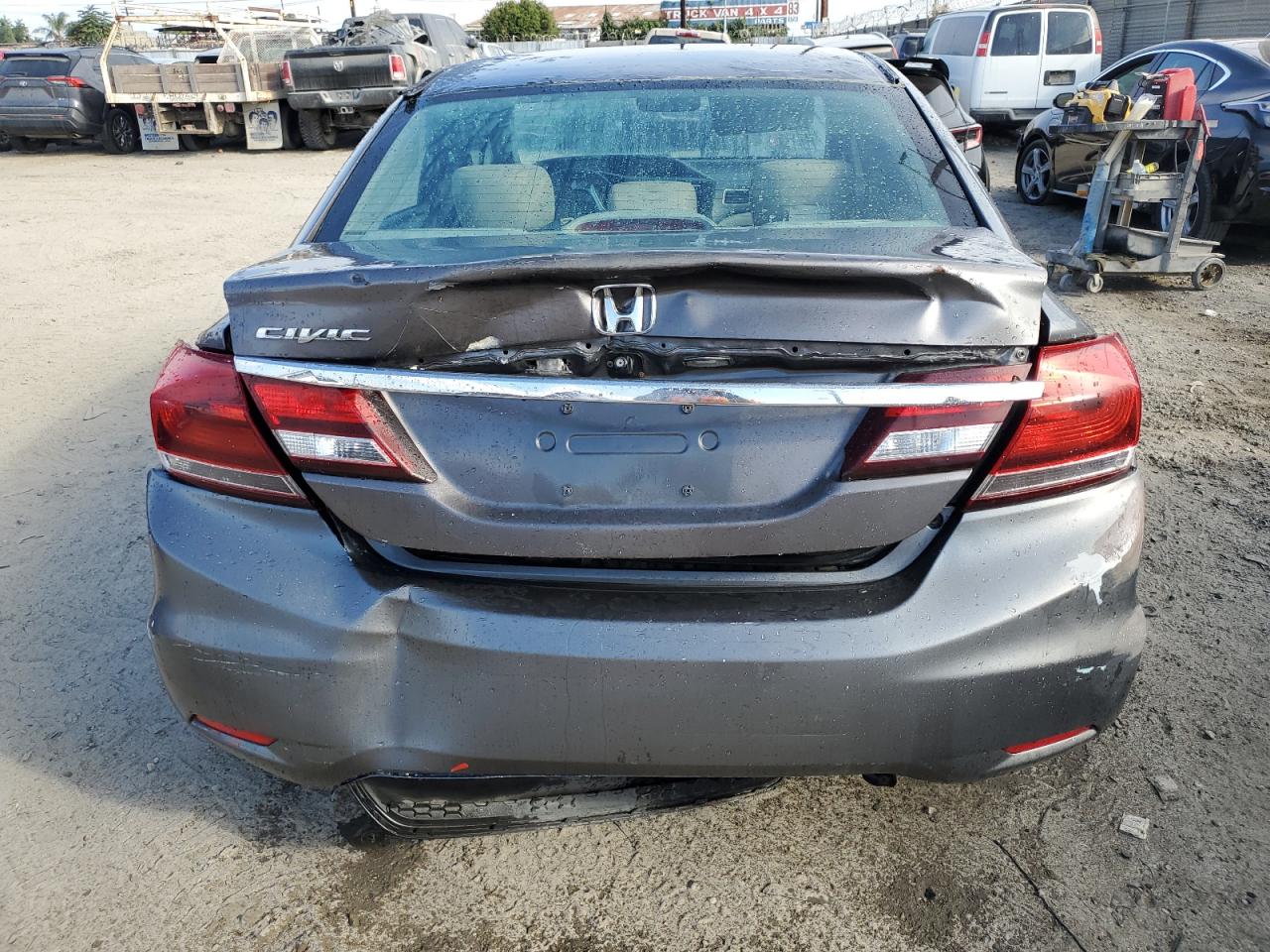 2013 Honda Civic Lx VIN: 2HGFB2F57DH517821 Lot: 81631305