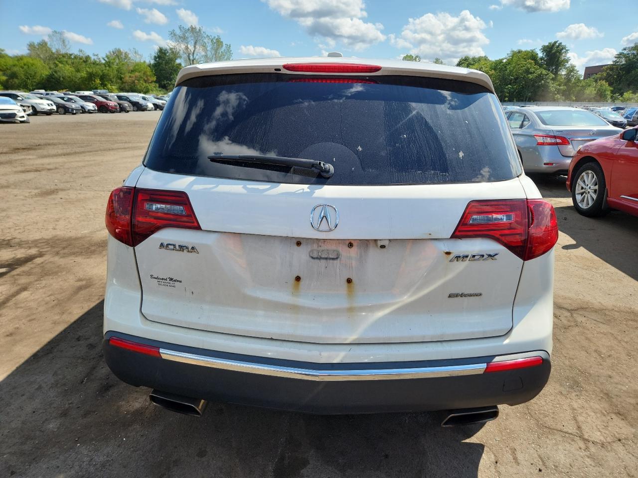 2010 Acura Mdx Technology VIN: 2HNYD2H61AH510036 Lot: 71093525