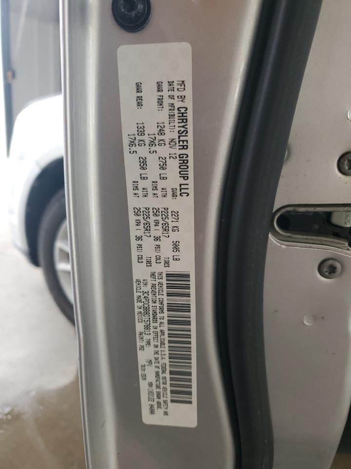 2013 Dodge Journey Sxt VIN: 3C4PDCBB8DT578813 Lot: 84557175