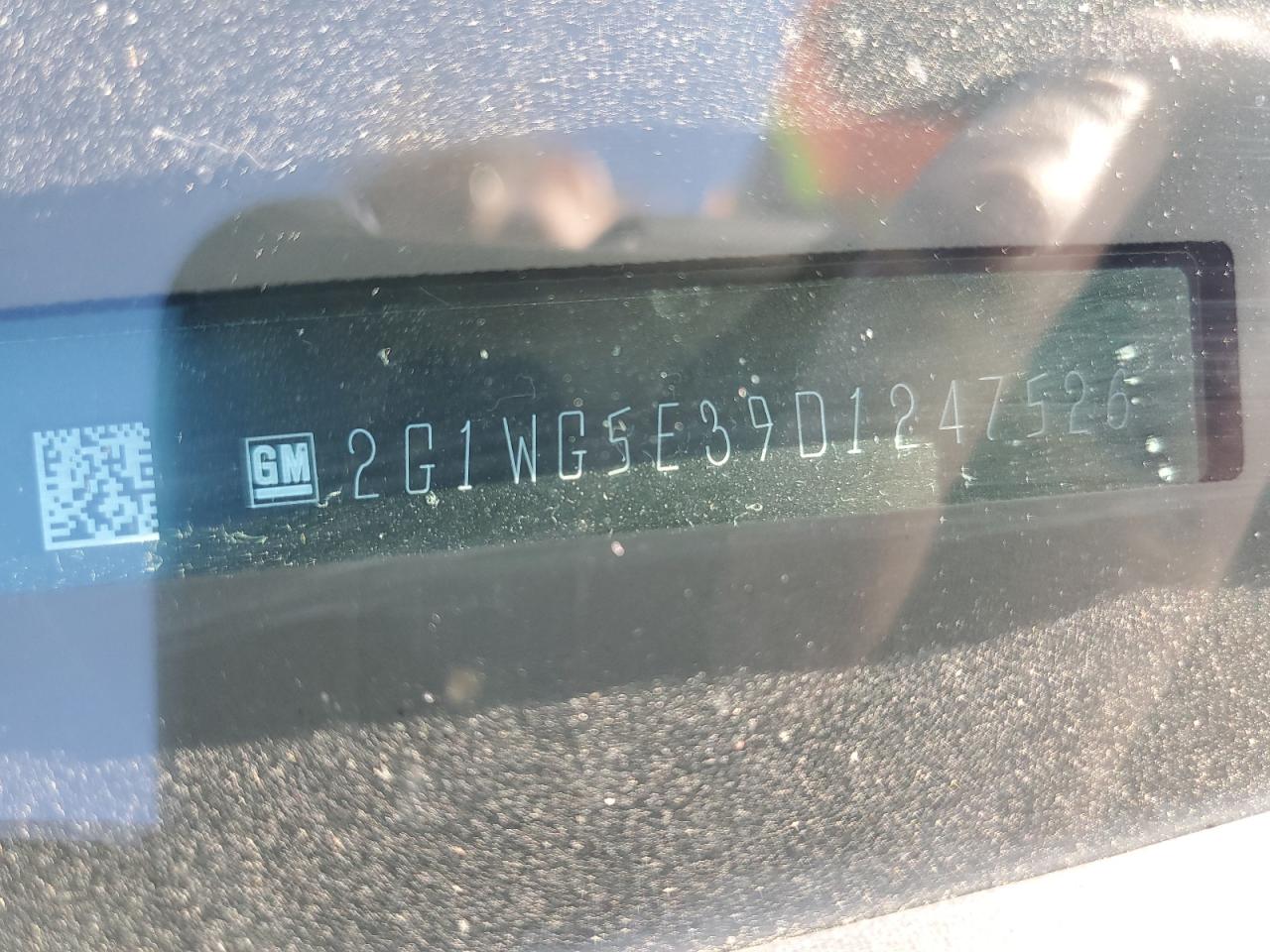 2013 Chevrolet Impala Lt VIN: 2G1WG5E39D1247526 Lot: 84811815