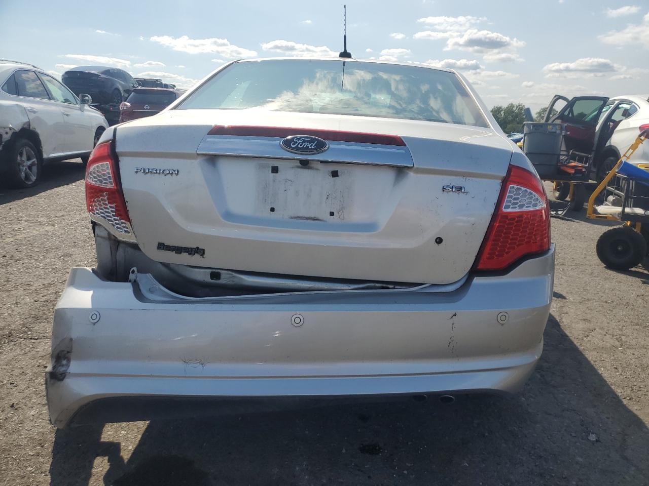 2012 Ford Fusion Sel VIN: 3FAHP0JA8CR160417 Lot: 80236885