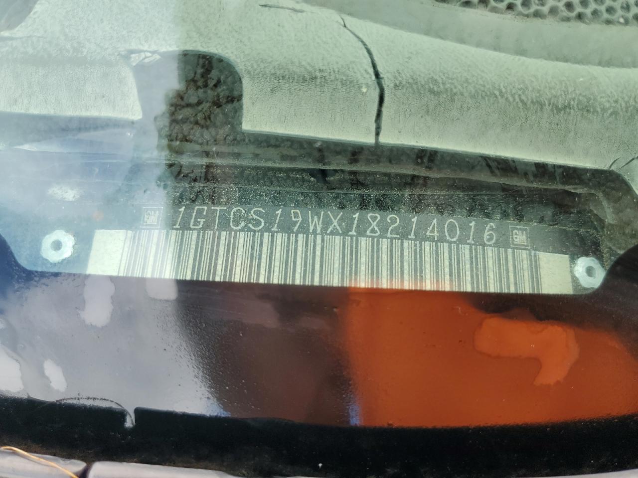 2001 GMC Sonoma VIN: 1GTCS19WX18214016 Lot: 81522665