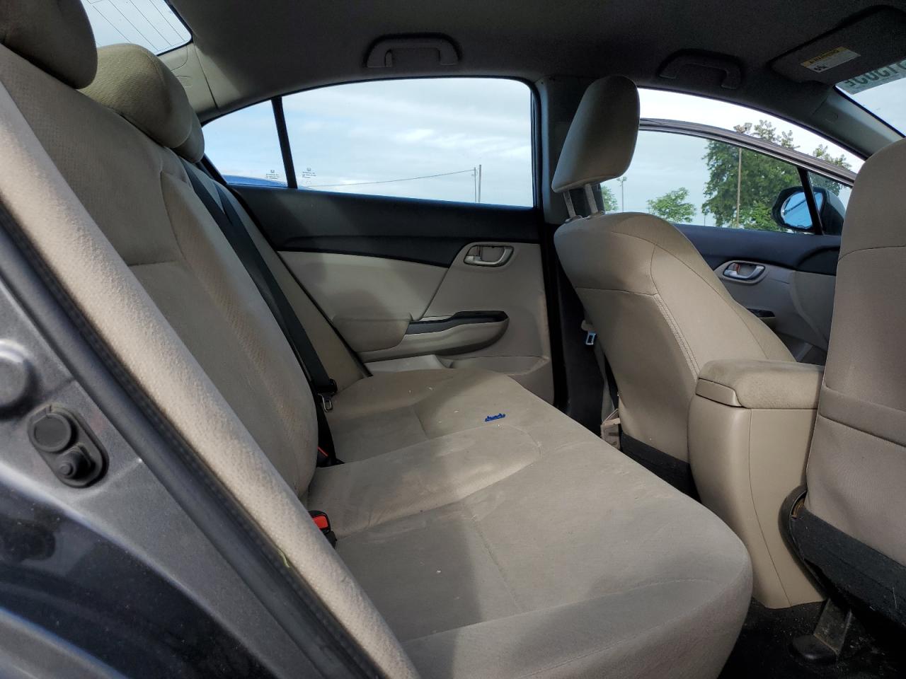 2013 Honda Civic Lx VIN: 2HGFB2F57DH517821 Lot: 81631305