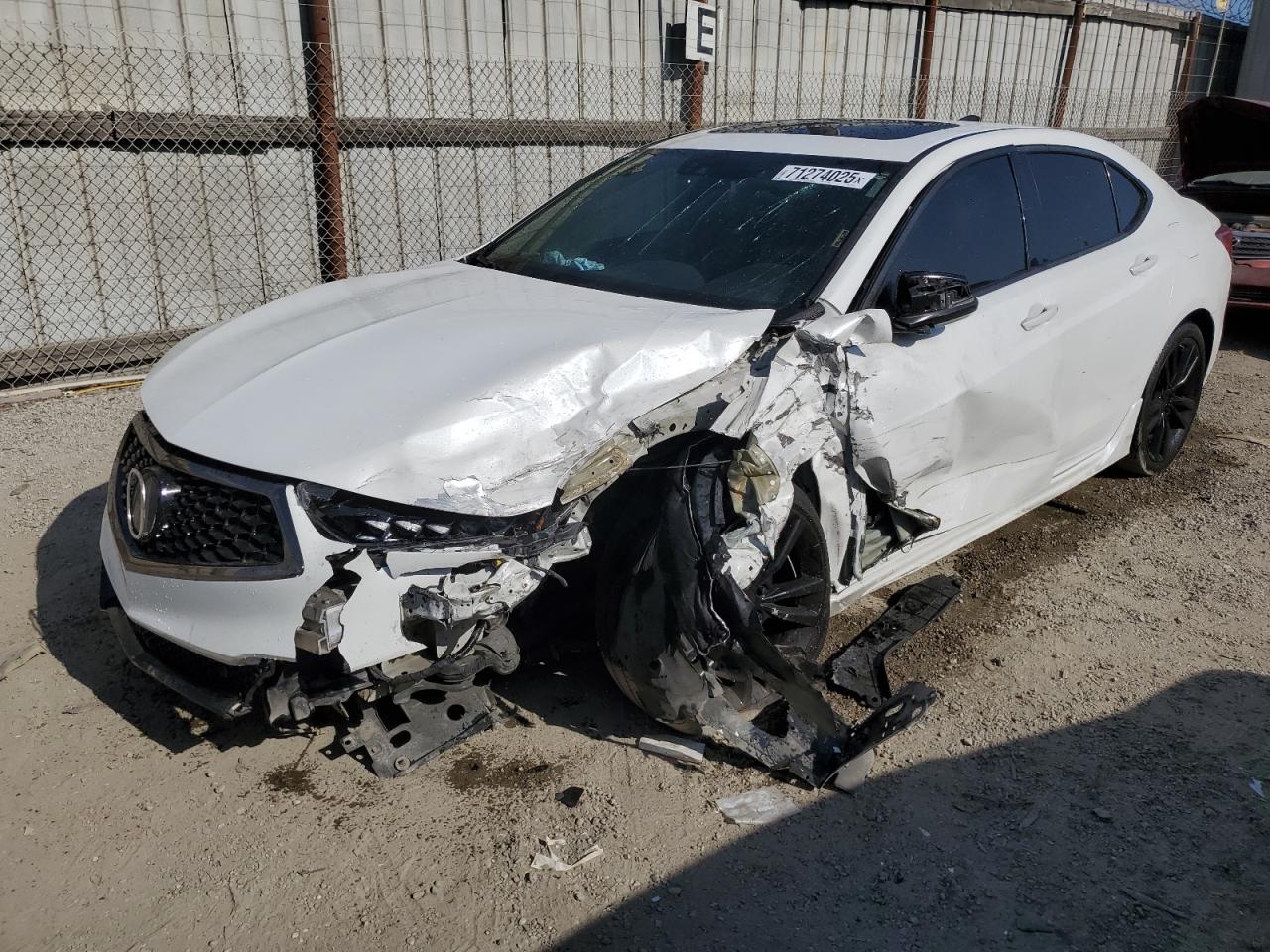 2020 Acura Tlx Technology white null gas 19UUB1F62LA011742 photo #1