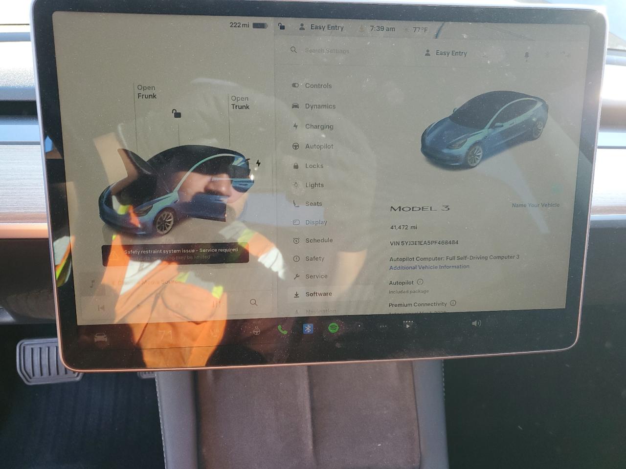 2023 Tesla Model 3 VIN: 5YJ3E1EA5PF468484 Lot: 71916385