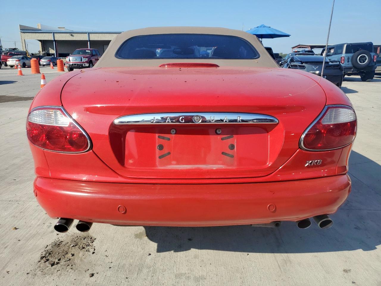2001 Jaguar Xk8 VIN: SAJDA42C61NA17939 Lot: 80926625