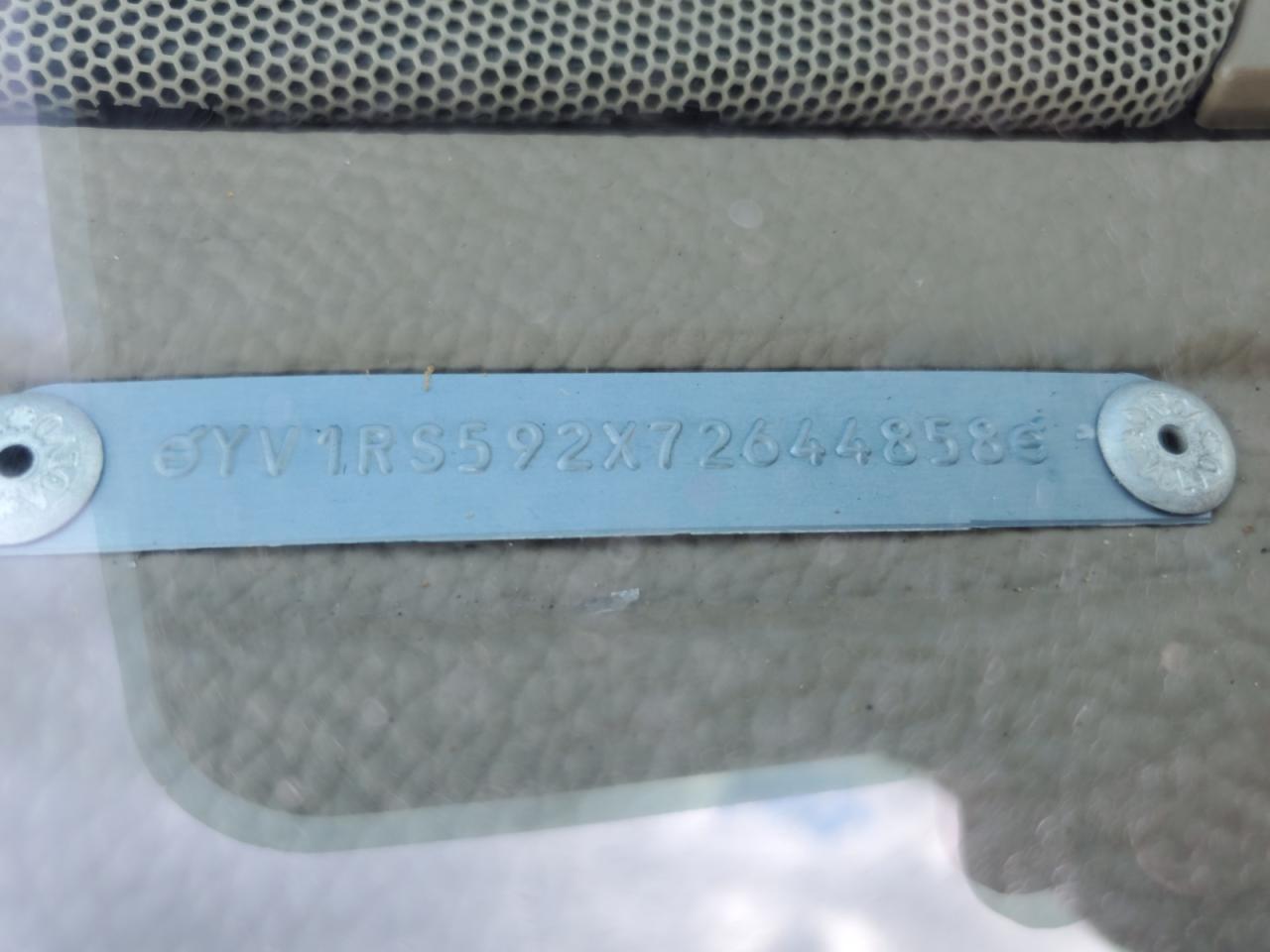 2007 Volvo S60 2.5T VIN: YV1RS592X72644858 Lot: 81779105