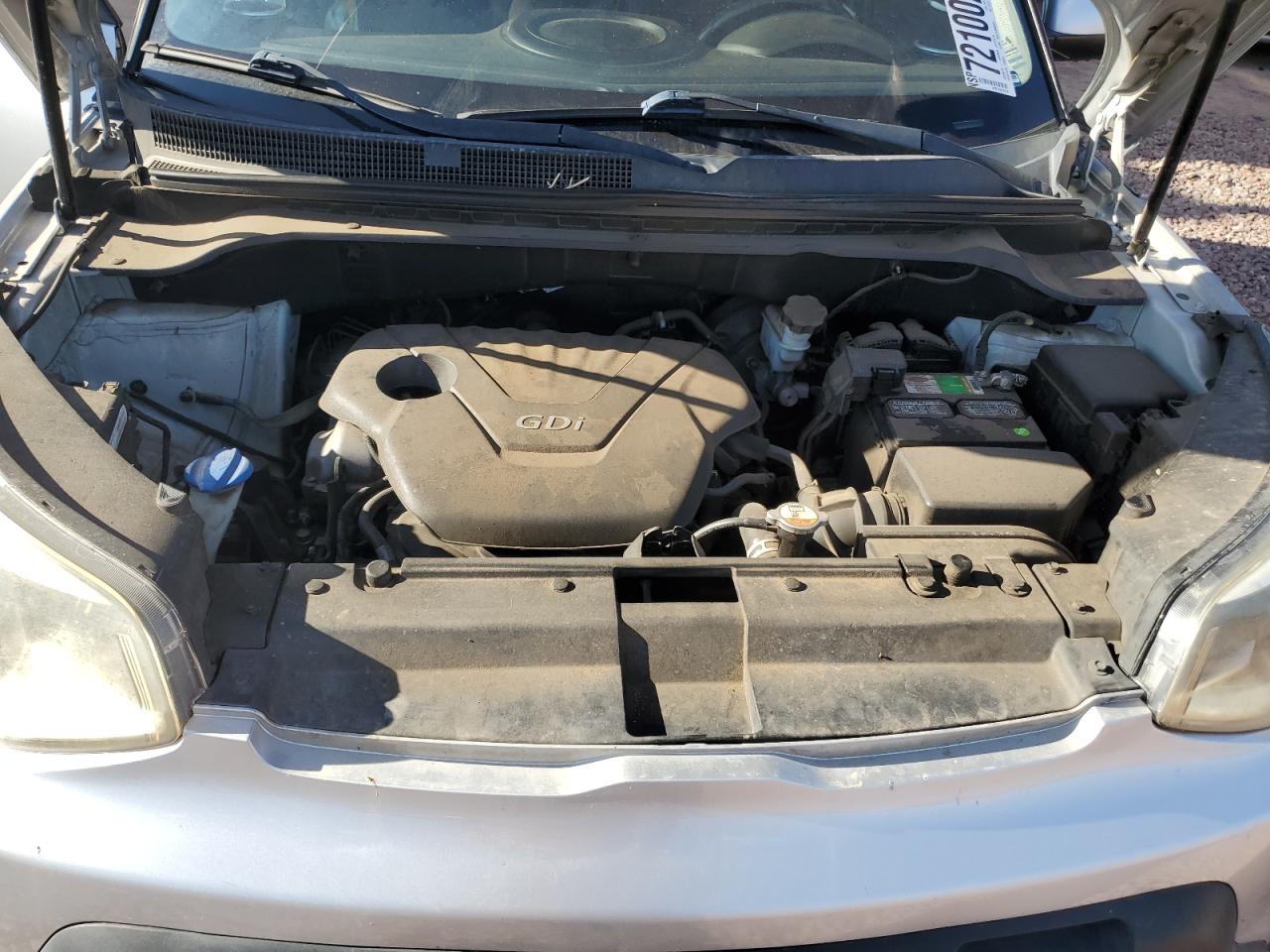 2016 Kia Soul VIN: KNDJN2A28G7872221 Lot: 72100205