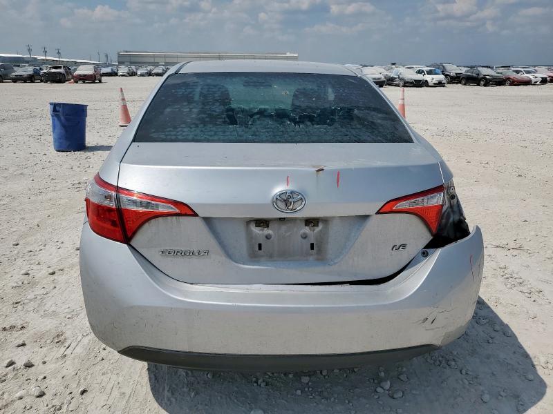  TOYOTA COROLLA 2016 Серебристый