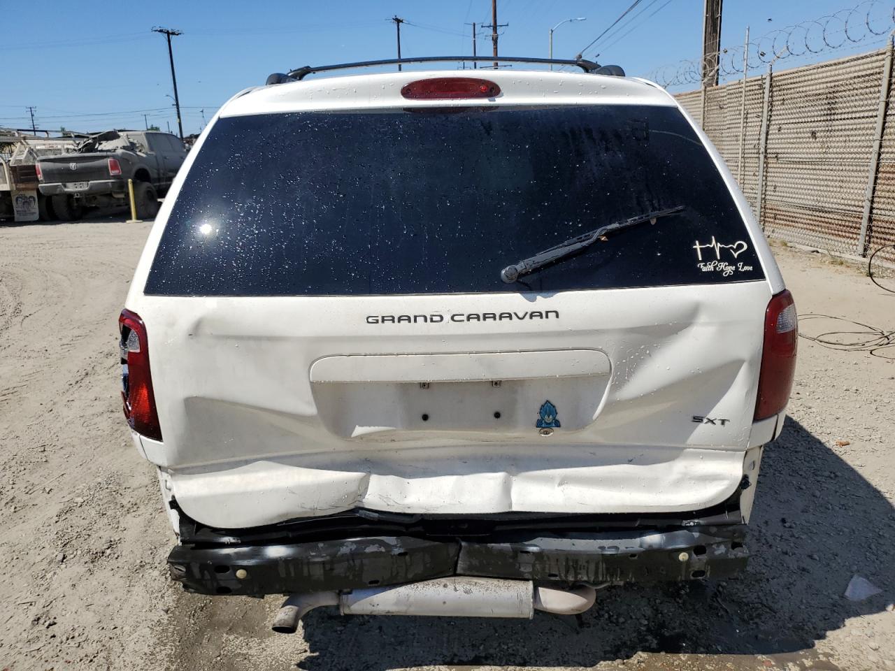 2006 Dodge Grand Caravan Sxt VIN: 2D4GP44L96R838177 Lot: 94762675