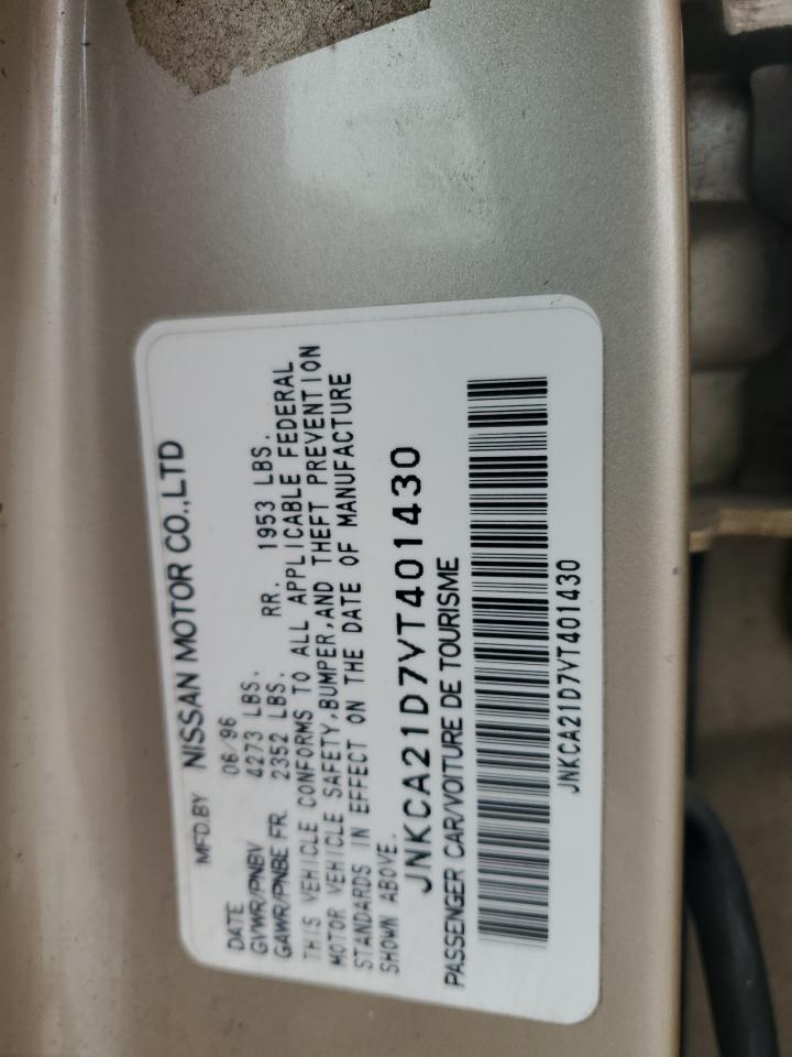 1997 Infiniti I30 VIN: JNKCA21D7VT401430 Lot: 84450215