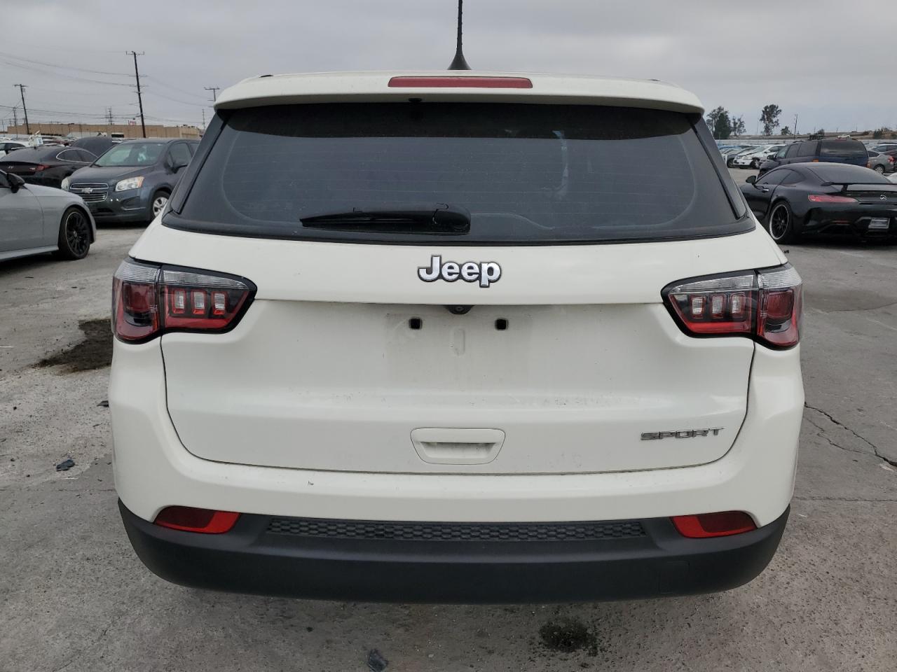 2020 Jeep Compass Sport VIN: 3C4NJCABXLT166182 Lot: 80124995