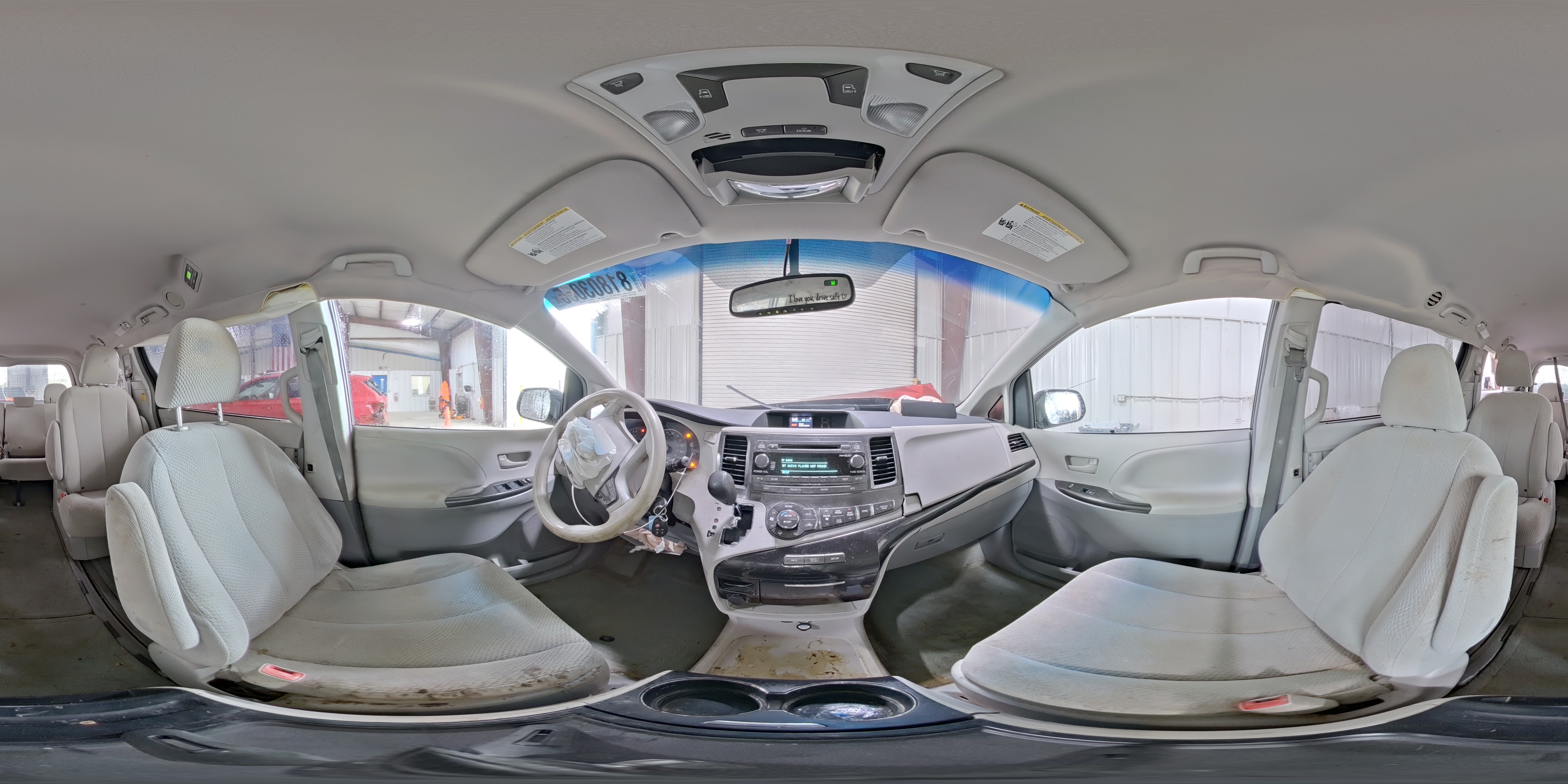 2013 Toyota Sienna Le VIN: 5TDJK3DC6DS053681 Lot: 81803055