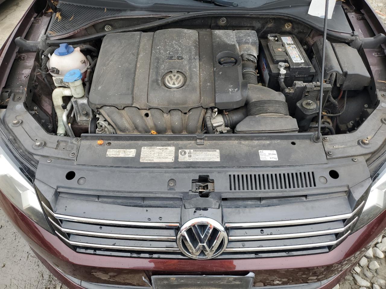 2012 Volkswagen Passat Se VIN: 1VWBP7A30CC087775 Lot: 81646005