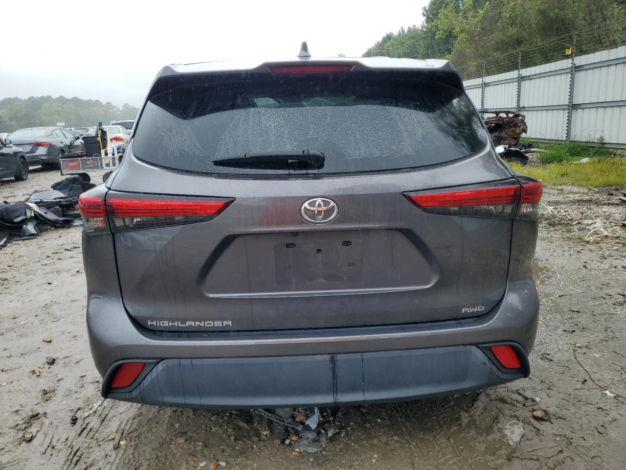 2021 Toyota Highlander L VIN: 5TDCZRBH4MS146611 Lot: 80259225