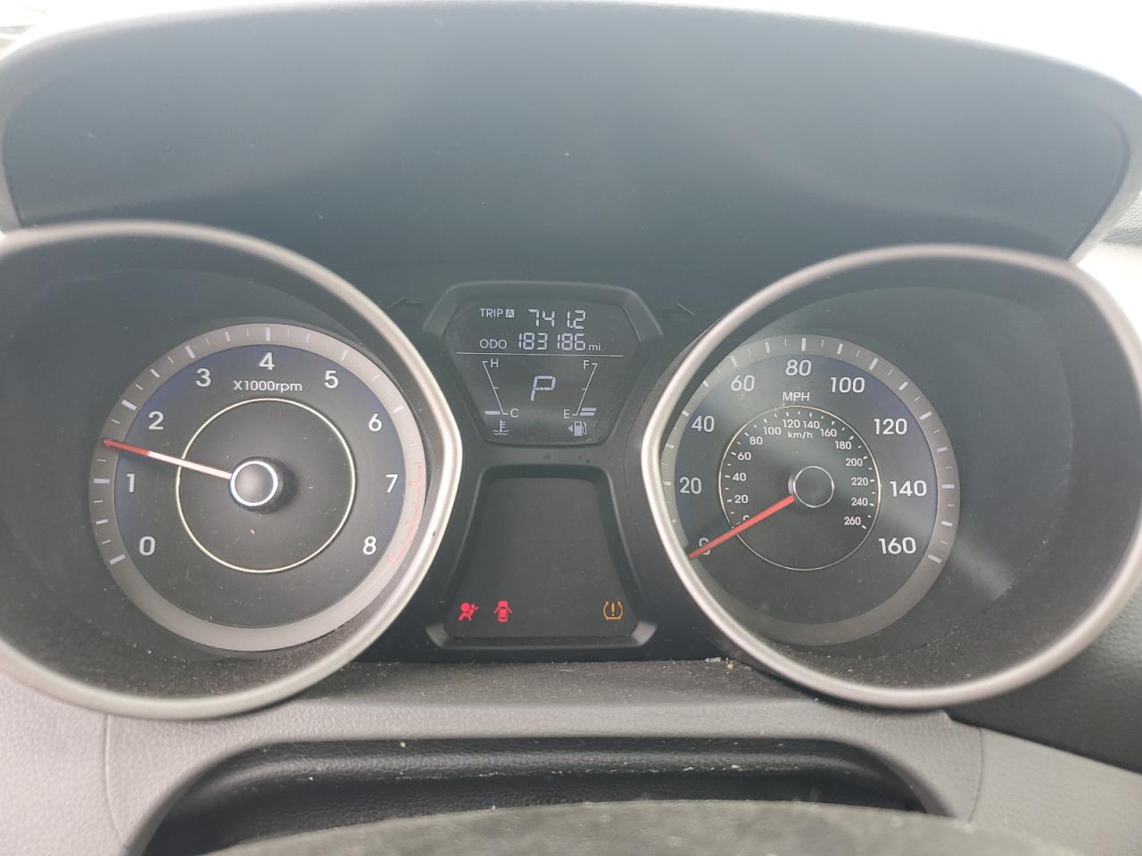 2013 Hyundai Elantra Gls VIN: KMHDH4AE3DU589129 Lot: 81834295