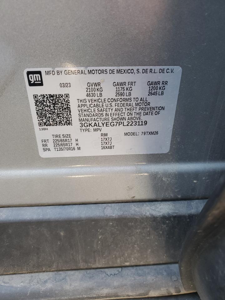 2023 GMC Terrain At4 VIN: 3GKALYEG7PL223119 Lot: 84199545