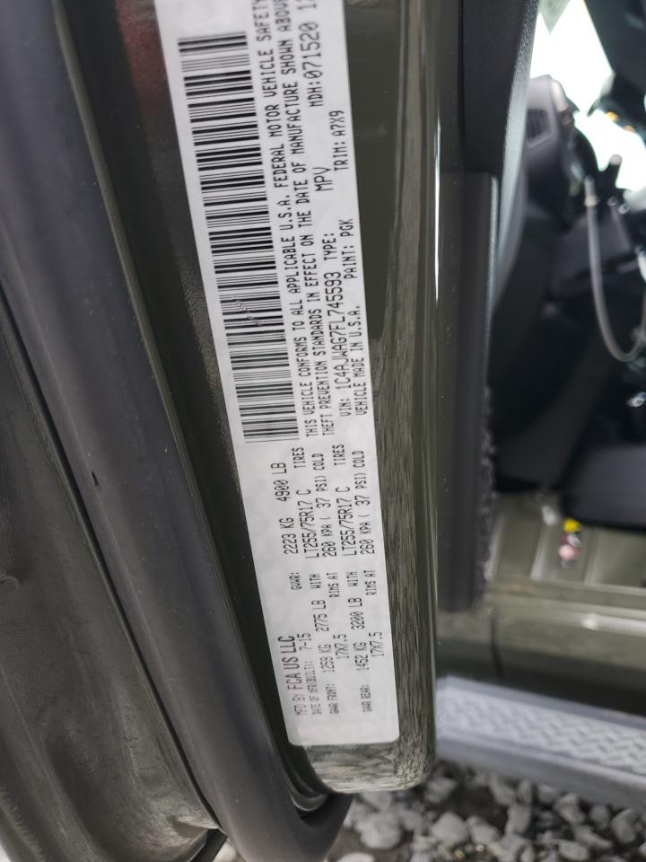 2015 Jeep Wrangler Sport VIN: 1C4AJWAG7FL745593 Lot: 83771385