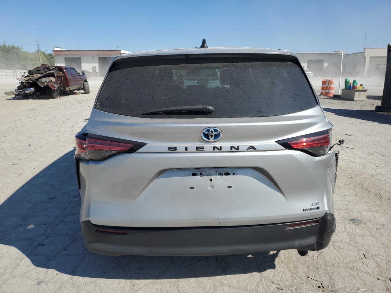 2021 Toyota Sienna Le VIN: 5TDKRKEC3MS007802 Lot: 71787975
