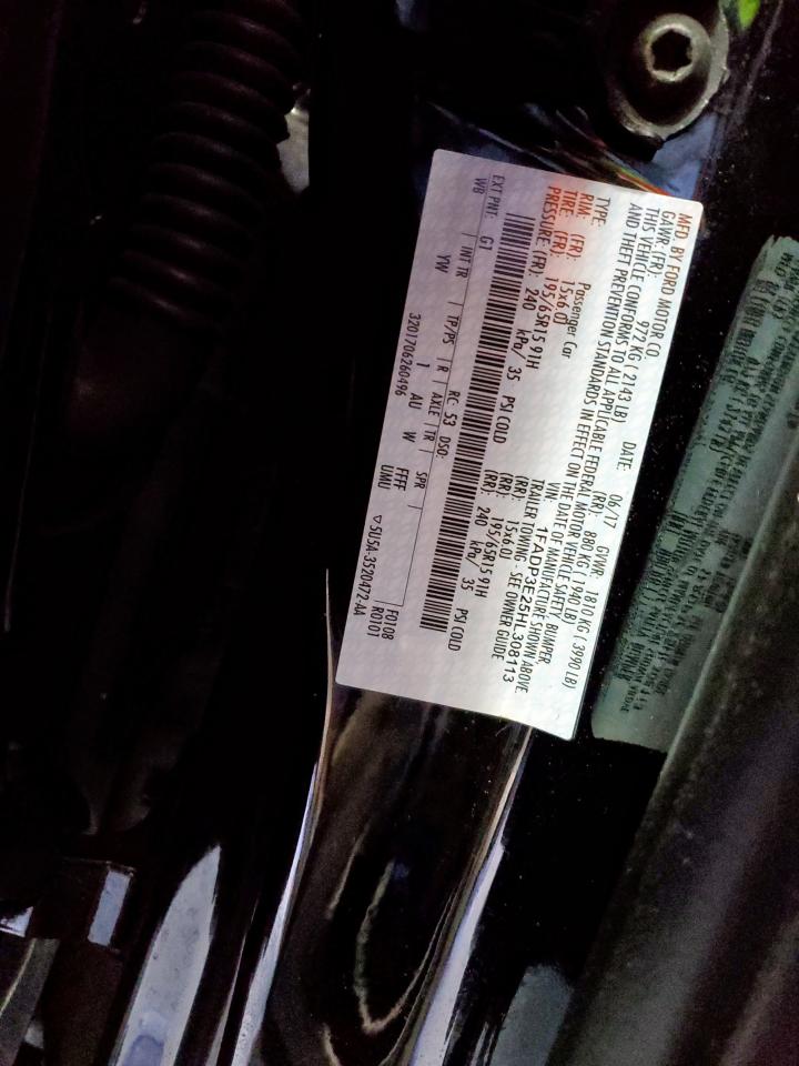 2017 Ford Focus S VIN: 1FADP3E25HL308113 Lot: 81262255