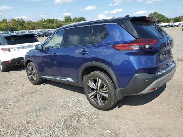  NISSAN ROGUE 2021 Синий