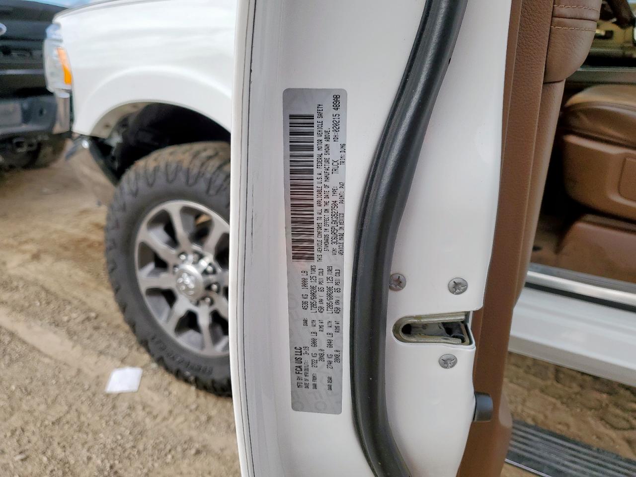 2019 Ram 2500 Longhorn VIN: 3C6UR5PL6KG527504 Lot: 81249425