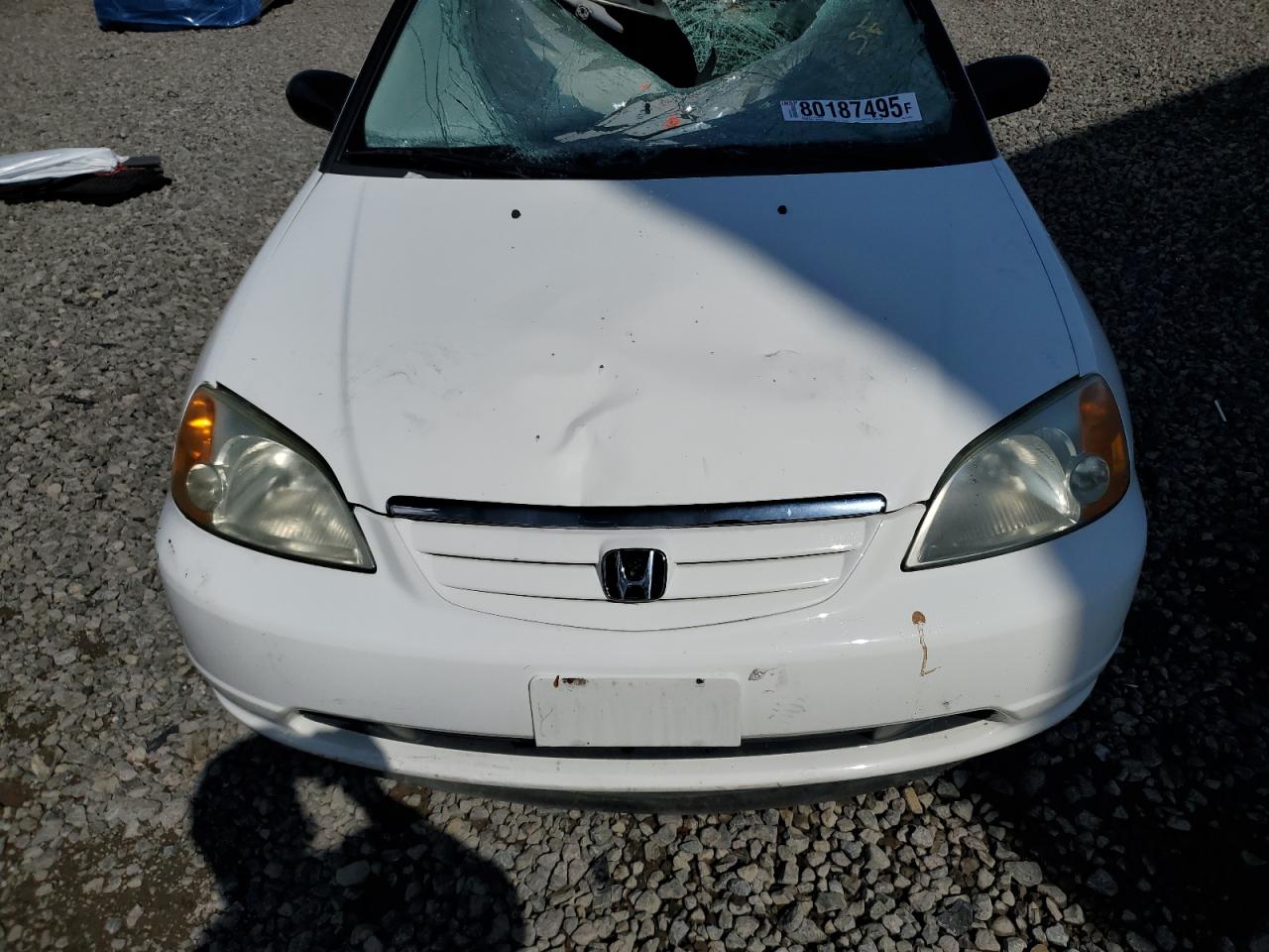 2002 Honda Civic Lx VIN: 1HGES16632L015144 Lot: 80187495