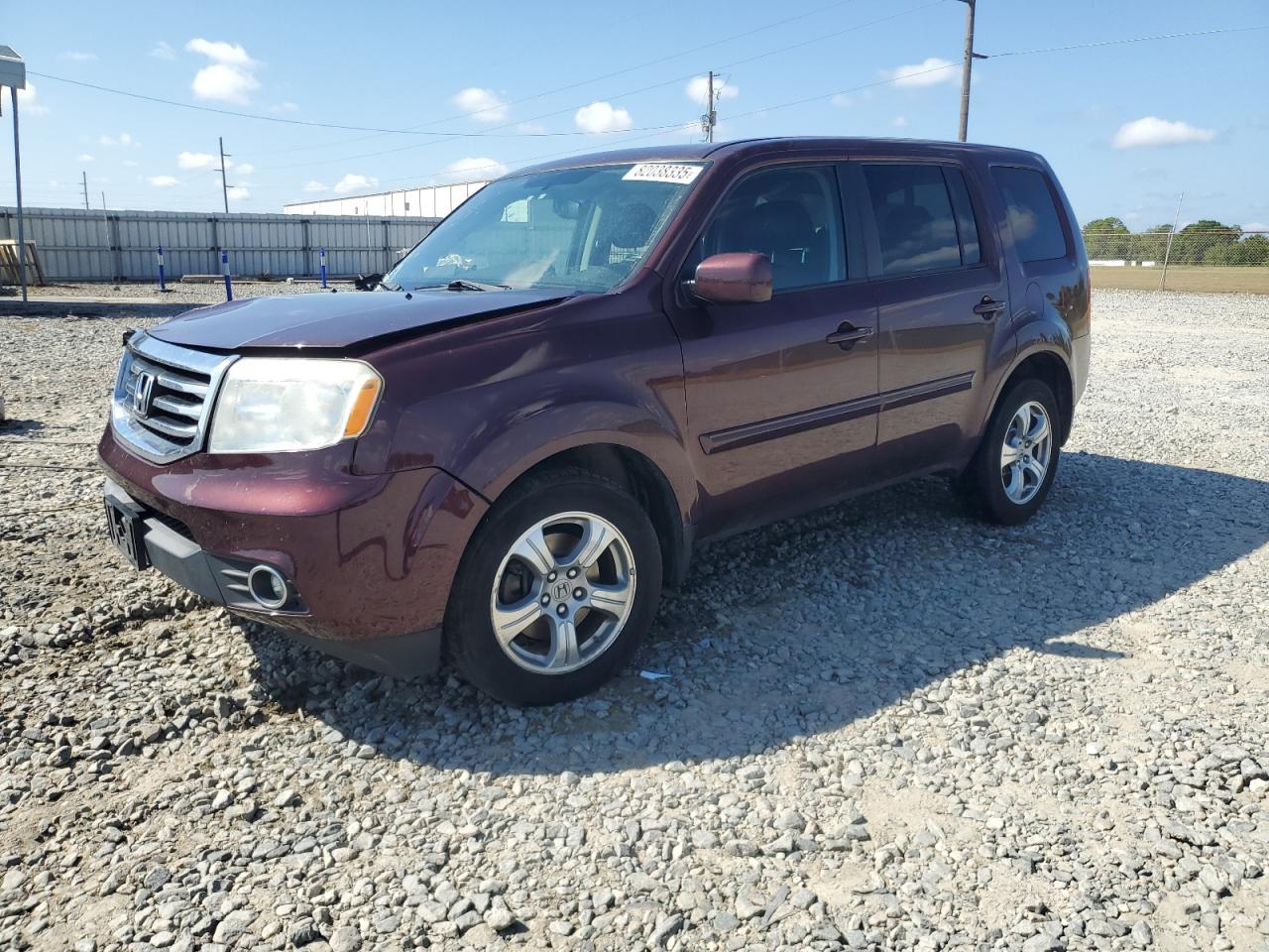 2013 Honda Pilot Exl VIN: 5FNYF4H55DB084686 Lot: 82038335