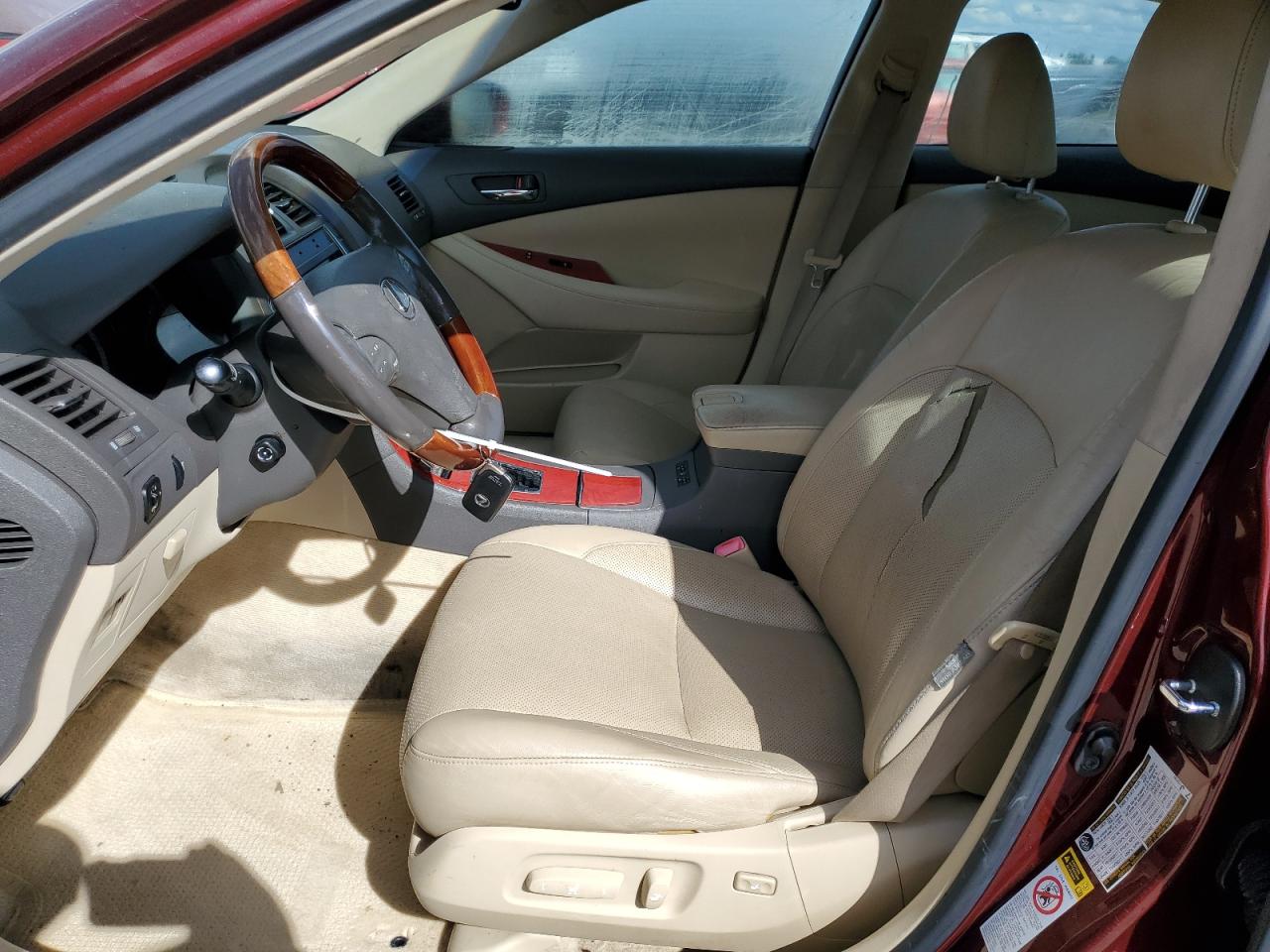 2008 Lexus Es 350 VIN: JTHBJ46G082265906 Lot: 72048335