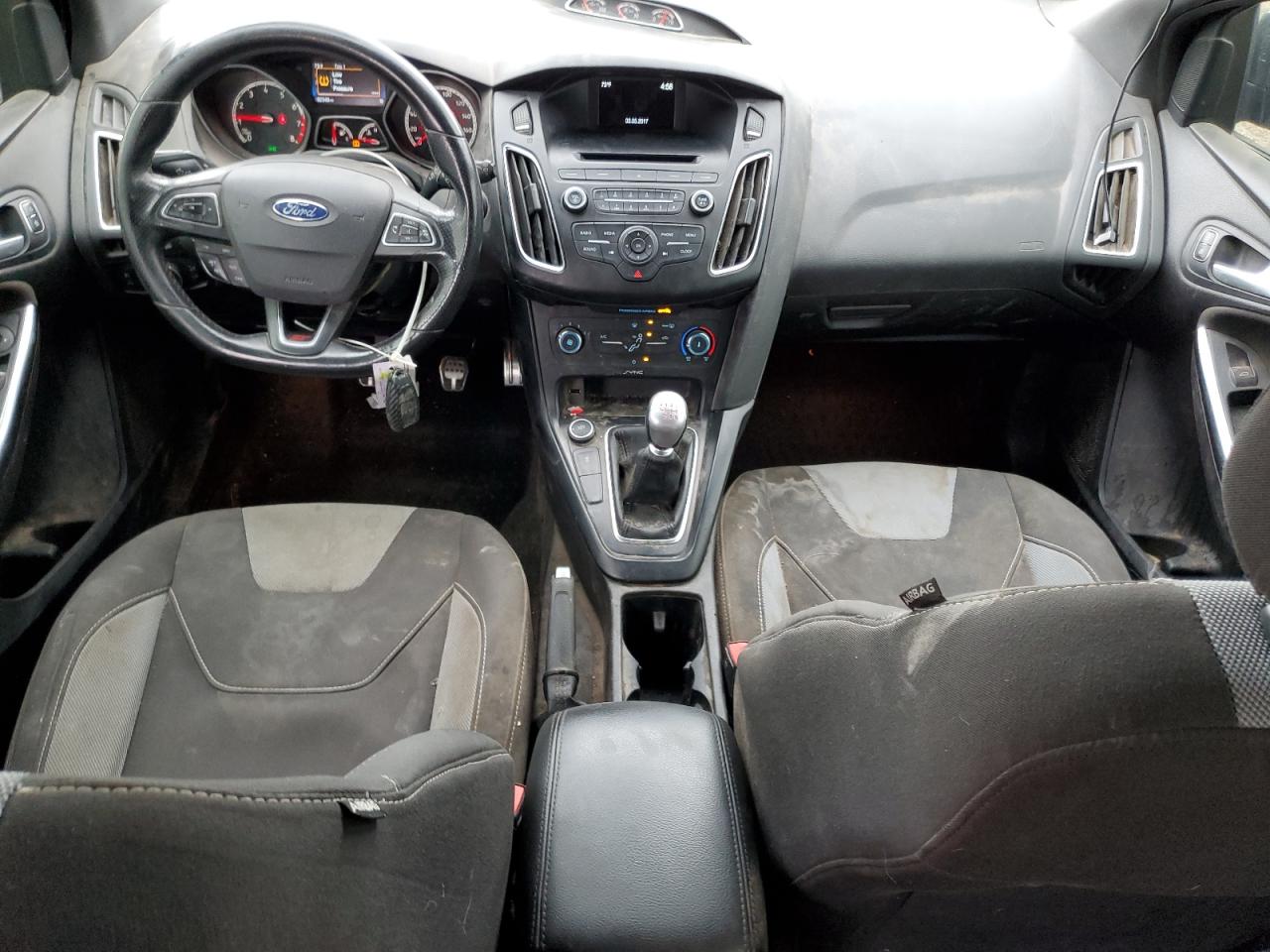 2017 Ford Focus St VIN: 1FADP3L99HL250863 Lot: 80997425