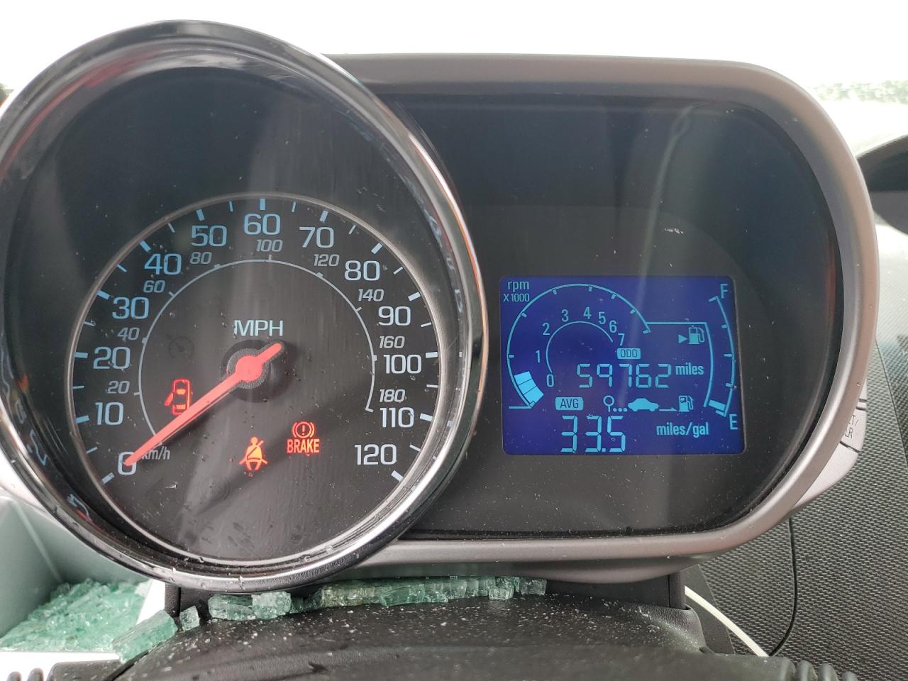 2015 Chevrolet Spark Ls VIN: KL8CA6S96FC727233 Lot: 81862235