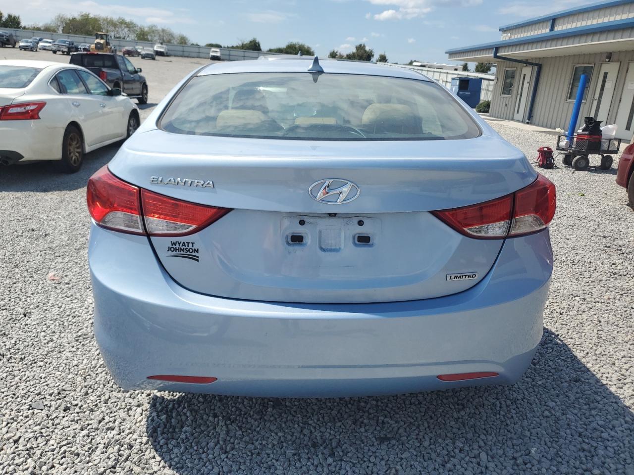2012 Hyundai Elantra Gls VIN: KMHDH4AE2CU455212 Lot: 71107955