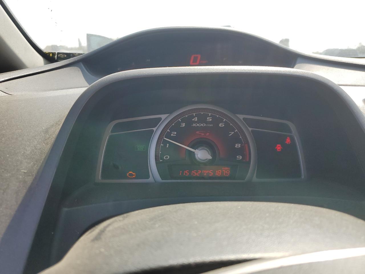 2008 Honda Civic Si VIN: 2HGFA55588H706120 Lot: 80677495