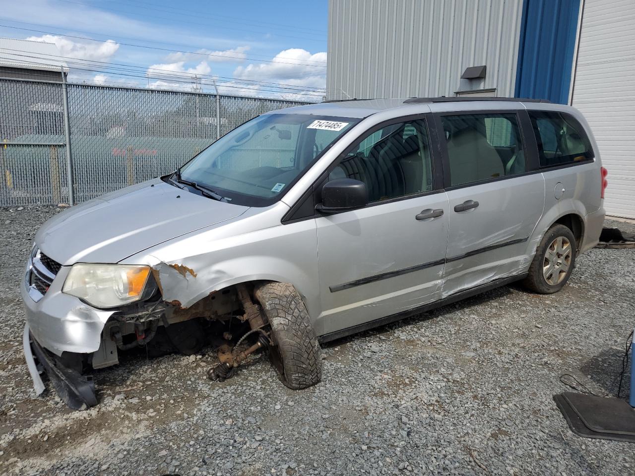 DODGE CARAVAN 2012. Lot# 71474485. VIN 2C4RDGBG7CR103750. Photo 1