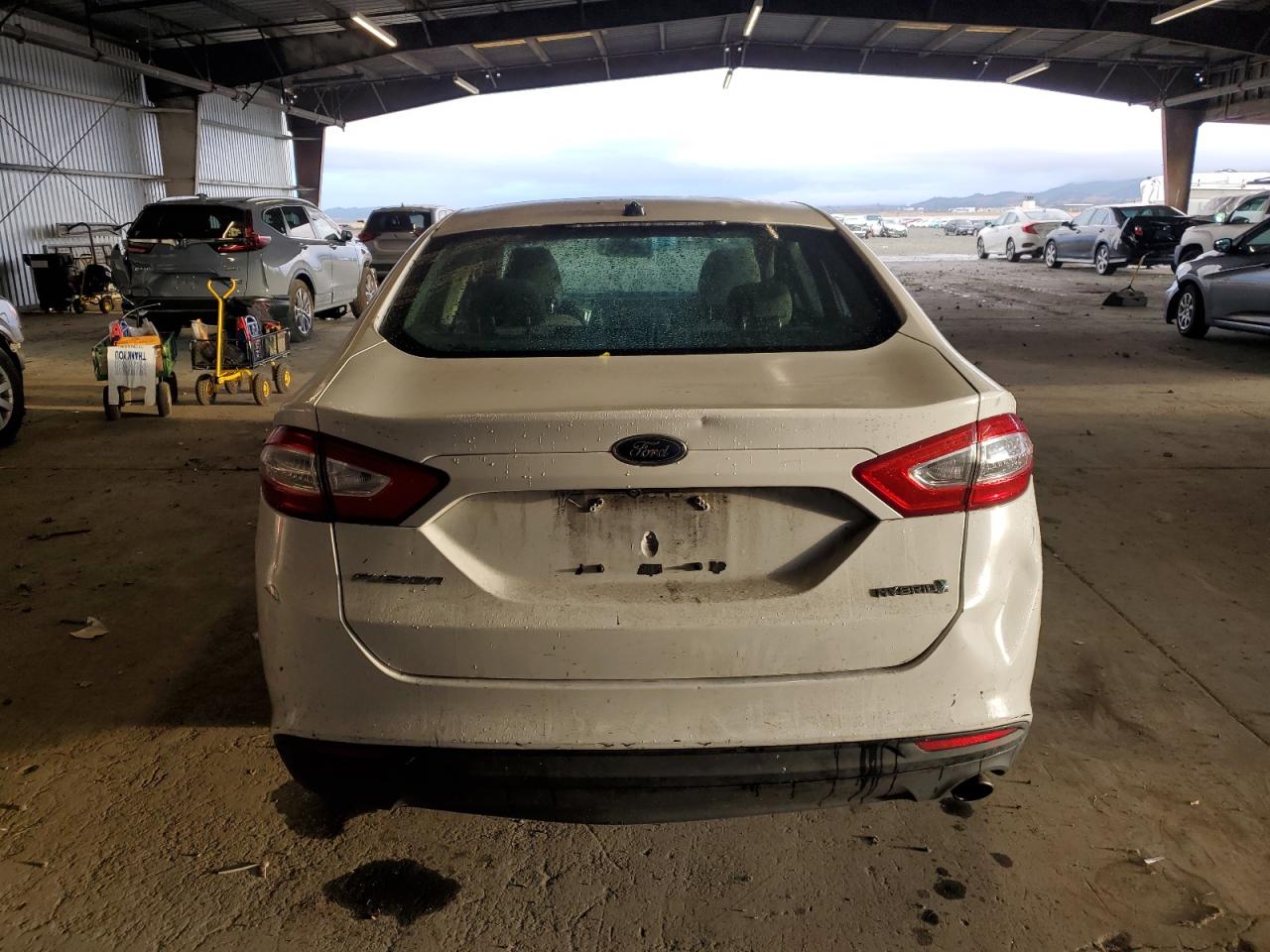 2016 Ford Fusion S Hybrid VIN: 3FA6P0UU0GR208303 Lot: 81883075