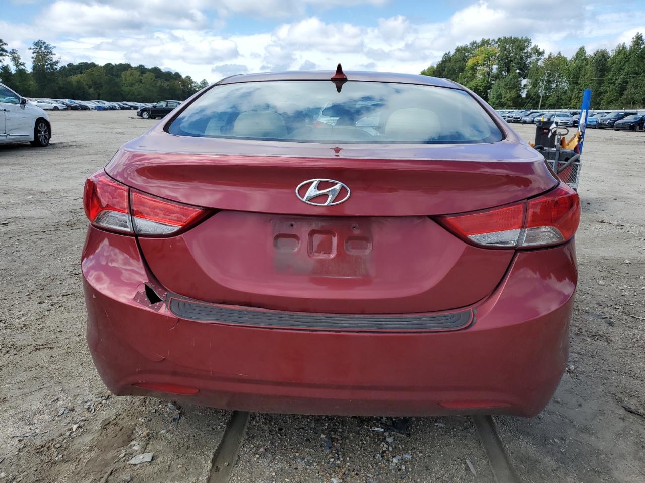 2013 Hyundai Elantra Gls VIN: 5NPDH4AE7DH353355 Lot: 81758815